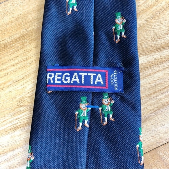 Leprechaun St. Patrick's Day Neck Tie - Picture 4 of 4